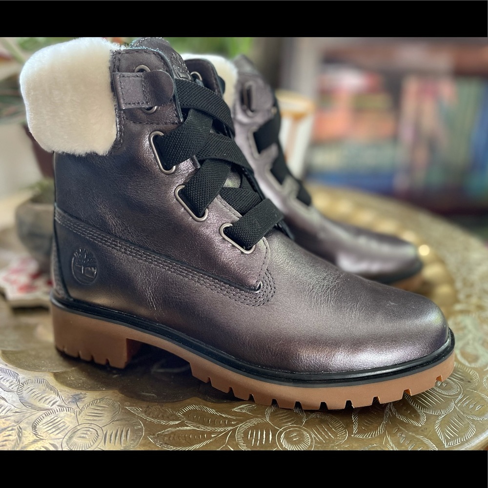 Timberland Jayne Metallic Waterproof Boot